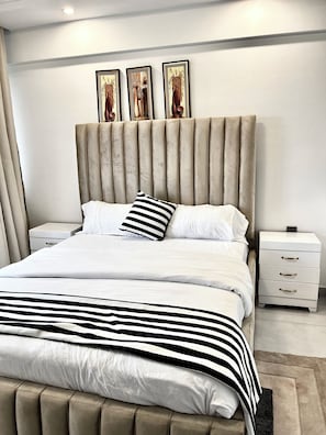 1 bedroom, iron/ironing board, travel crib, free WiFi