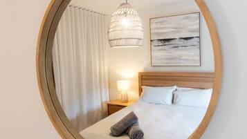 2 chambres, fer et planche Ă repasser, Wi-Fi, draps fournis