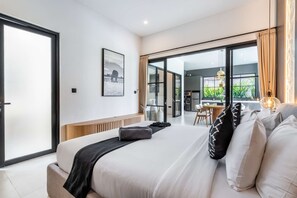 4 dormitorios, tabla de planchar con plancha, wifi y ropa de cama