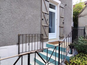 Classic-Ferienhaus, Balkon | Terrasse/Patio