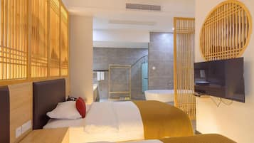 Room, 1 Bedroom, Accessible, Smoking | Room amenity