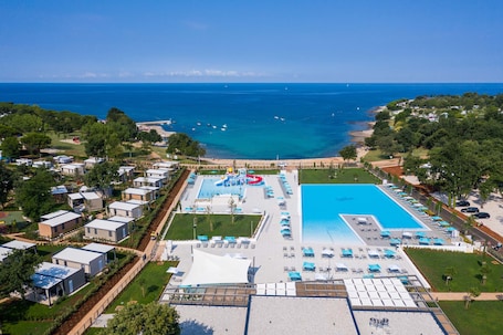 Pool. Adria Garden at the Campsite Park Umag