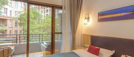 Room, 1 Bedroom, Accessible, Smoking | Balcony