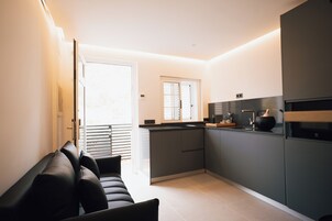 Suíte, varanda, vista para o vale | Cozinha privada