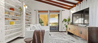 Beachfront Spanish-Inspired Villa with Ocean Views