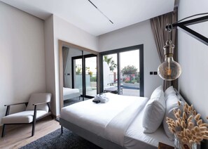 Iron/ironing board, WiFi, bed sheets - Free housekeeping visits during your stay - StayShort - JVC Apartment with Private Balcony Sleeps 4 (Jumeirah Village Circle)