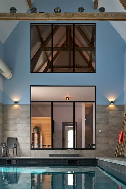 Les Campanes - Gîte for 8 people with indoor pool and sauna