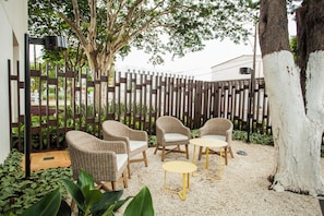 Overnatningsstedets område