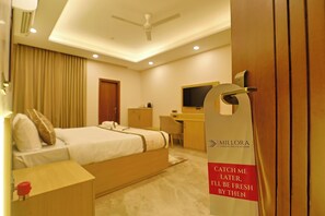 Luxury Room | Desk, free WiFi - Millora Cyber Suites (Gurugram)