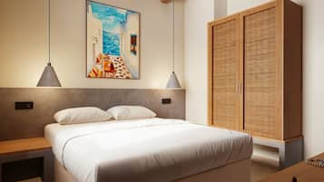 Caja fuerte, cortinas opacas, sistema de insonorización