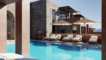 Seasonal outdoor pool