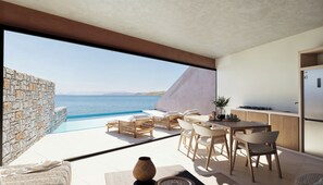 In-room safe, blackout drapes, soundproofing, iron/ironing board - Volta Seaside Hotel (Hersonissos)