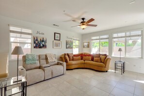 House (2 Bedrooms) | Interior - Resort Perks & Office! spacious Palm Springs Home (Palm Springs)