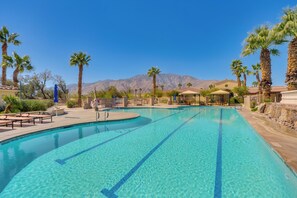 House (2 Bedrooms) | Front of property - Resort Perks & Office! spacious Palm Springs Home (Palm Springs)