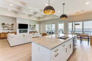 House (4 Bedrooms) | Interior - Private Beach + Bay View: Luxury Navarre Escape! (Navarre)