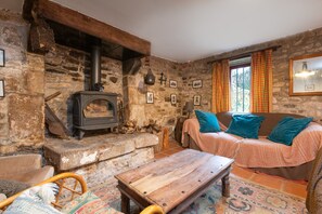 TV, fireplace, DVD player