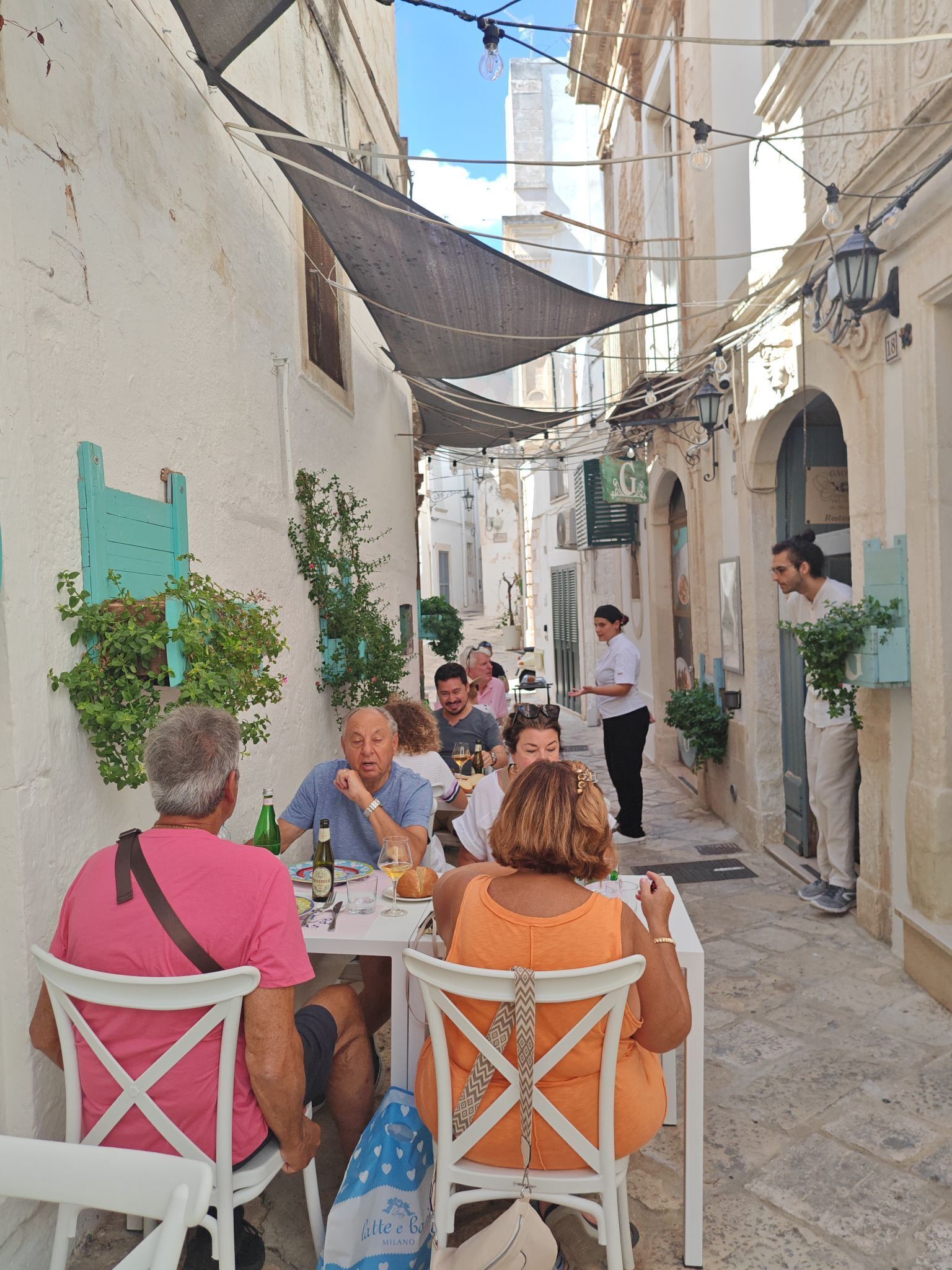 Udendørs spisemuligheder