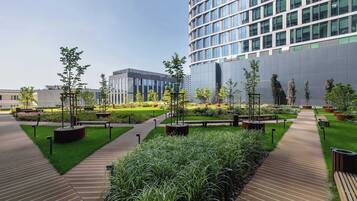 Overnatningsstedets område