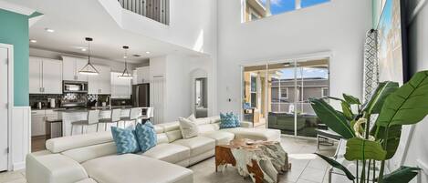 TV, video games, DVD player, books