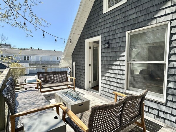 Terrace/patio - Renovated 3BR Home in Downtown SWH [Mariners Rest] (Southwest Harbor)