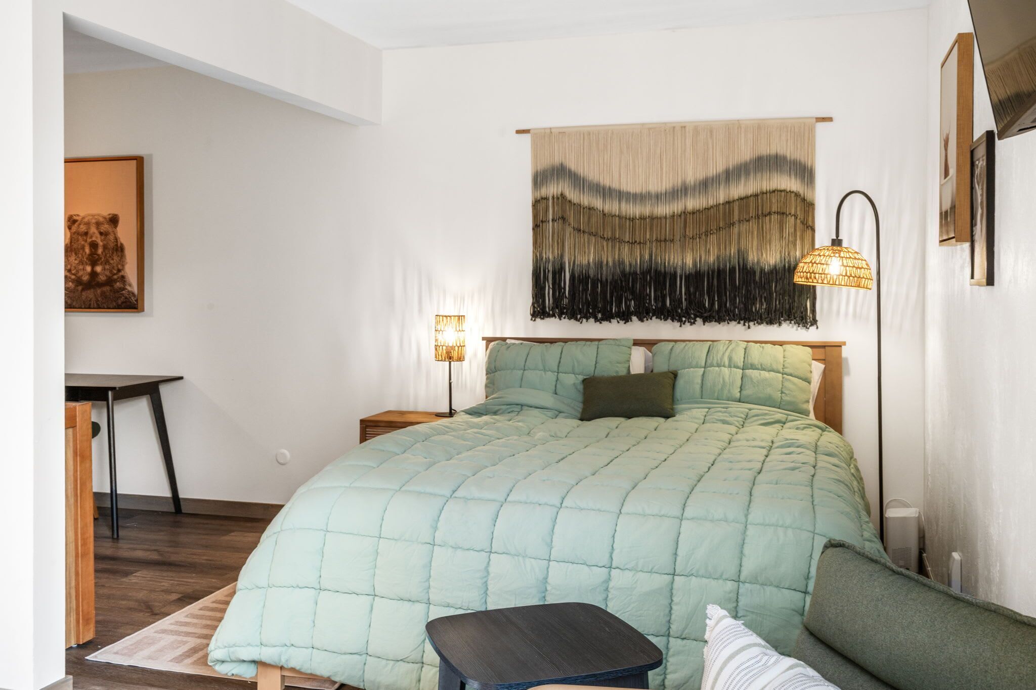 1 chambre, fer et planche à repasser, Wi-Fi, draps fournis