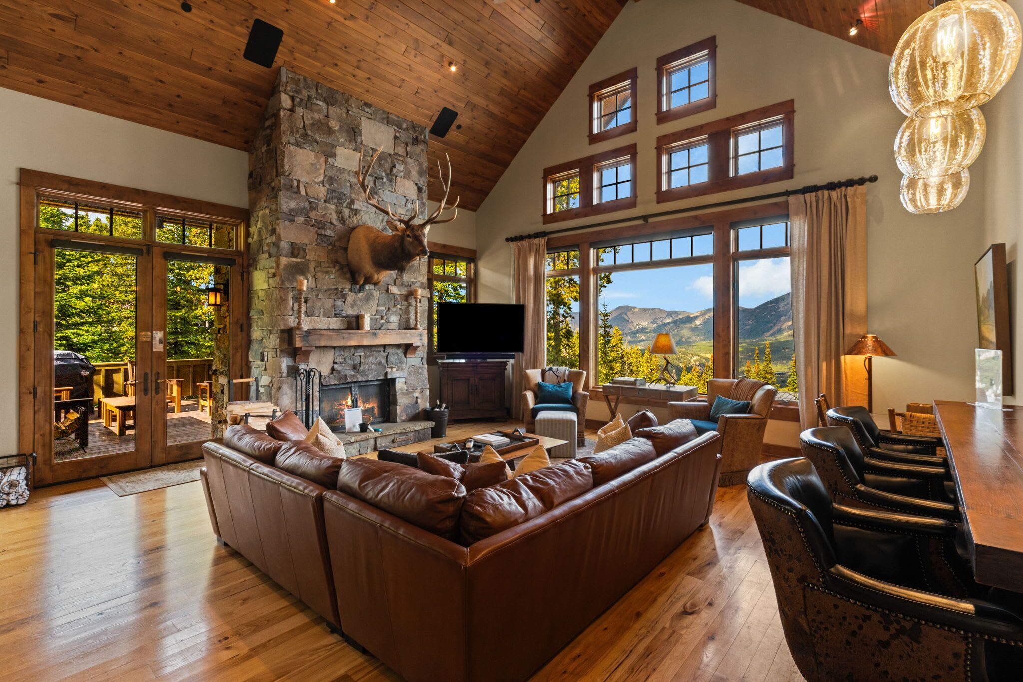 تلفزيون، مدفأة