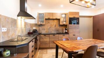 Cottage Deluks, pemandangan kebun | Dapur pribadi