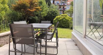 Holiday Home 'Ferienglück Rosenheim' with Private Terrace, Private Garden and Wi-Fi