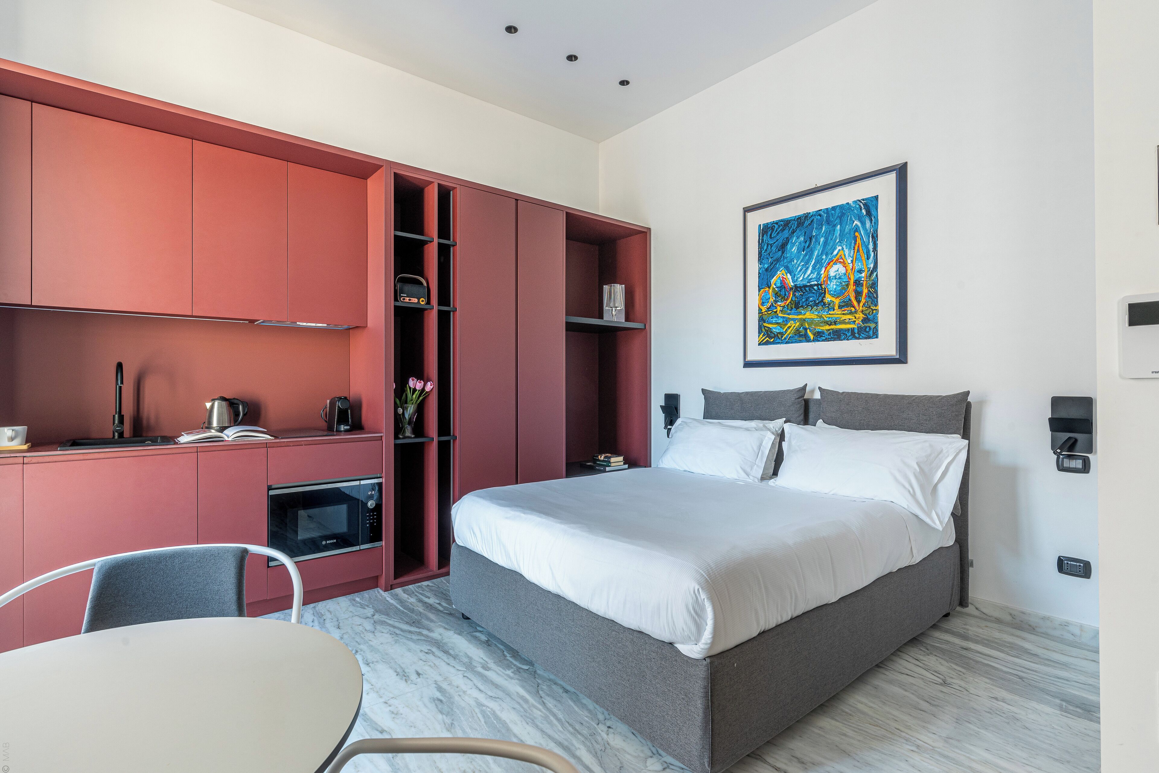 Apartemen Klasik, 1 Tempat Tidur Queen dengan tempat tidur Sofa, balkon | Wi-Fi gratis