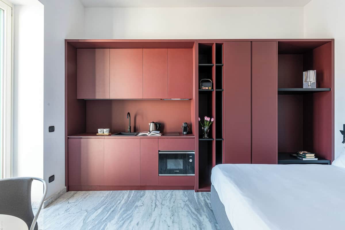 Classic Apartment, 1 Queen Bed with Sofa bed, Balcony | Private kitchen | Espresso maker, fridge, microwave, stovetop
