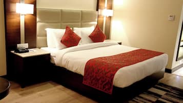Chambre Double Deluxe | Coffres-forts dans les chambres, fer et planche Ă repasser