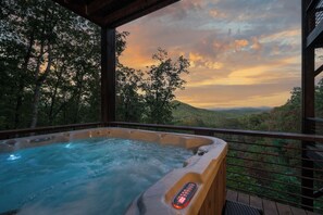 Bain à remous extérieur