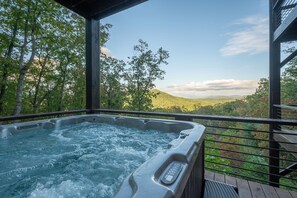 Bain à remous extérieur