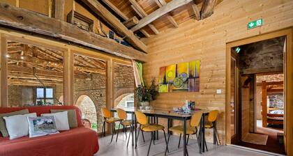 Casa rural 'Gîte De La Ferme Des Bourettes' con terraza compartida, jardín compartido y Wi-Fi