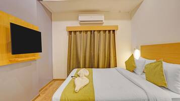 Kamar Deluks | Meja kerja, setrika/meja setrika, dan Wi-Fi gratis