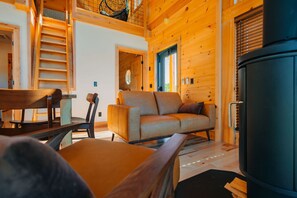 Interior - treehouse in Downeast Acadia Region of Maine (Ellsworth)