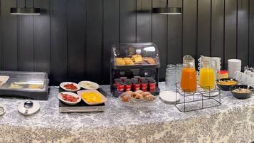 Daily buffet breakfast (EUR 12 per person)