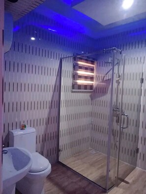 타월, 비누, 화장지