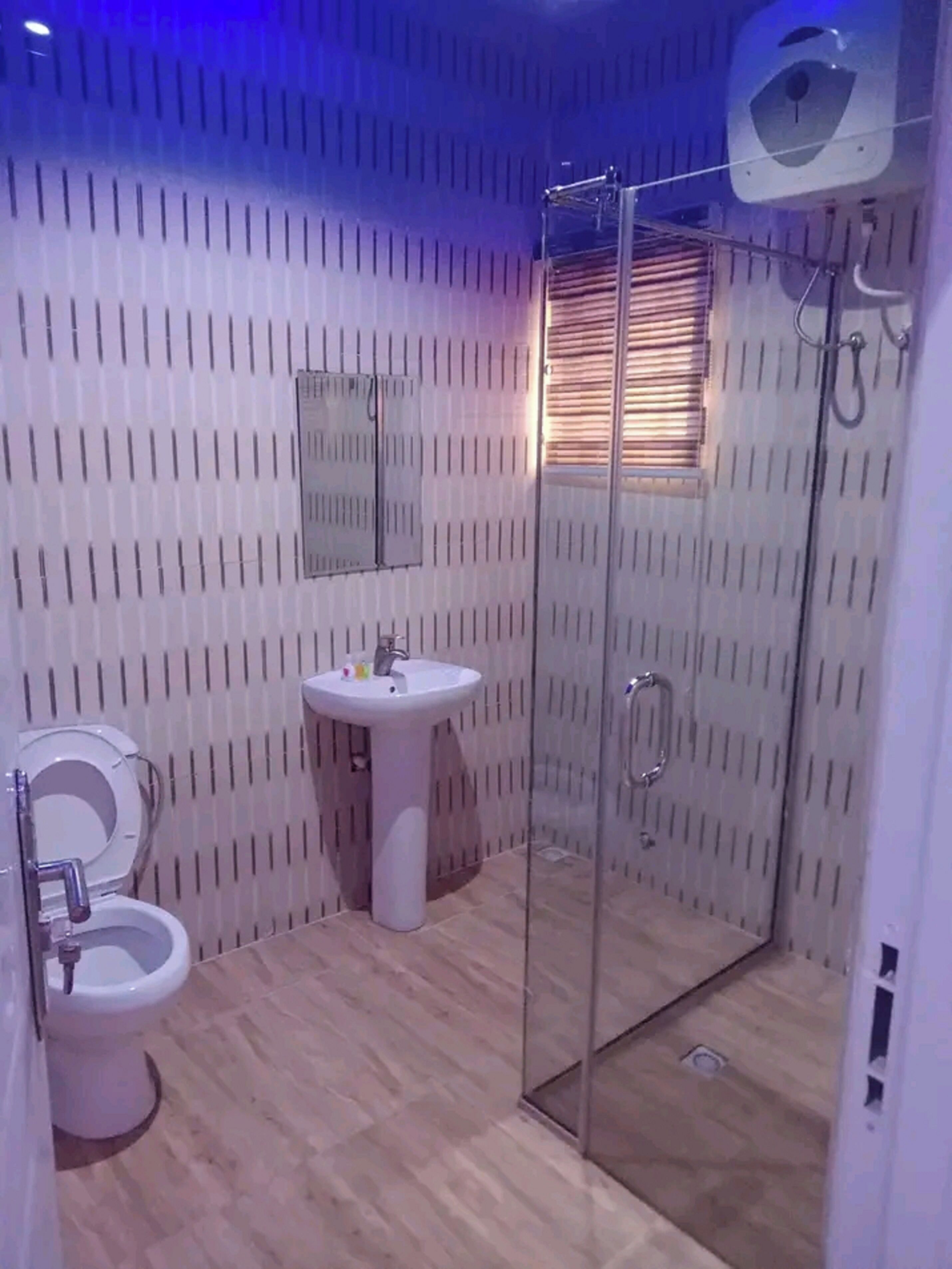 Towels, soap, toilet paper