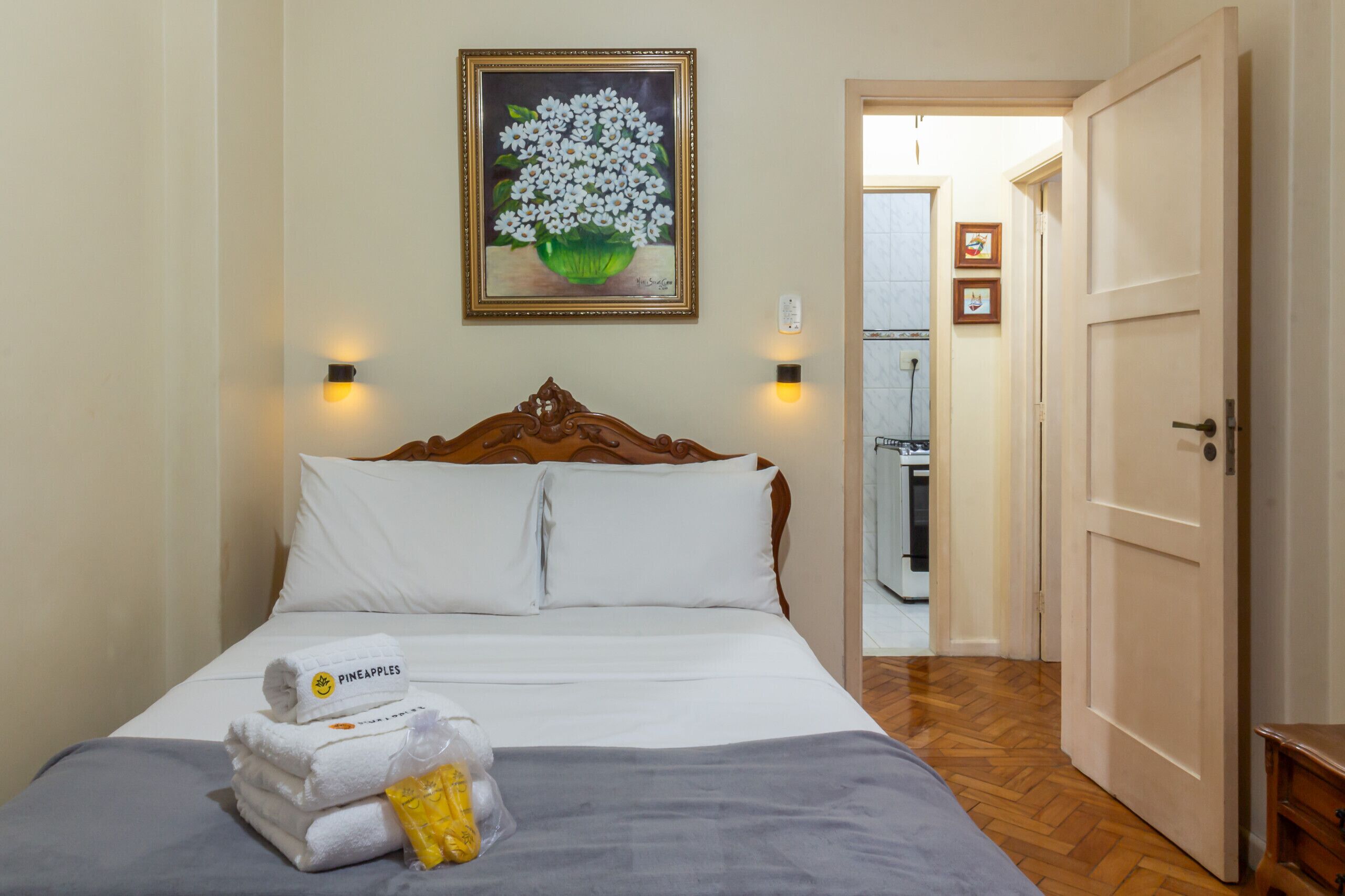 1 Schlafzimmer, Bügeleisen/Bügelbrett, Reisekinderbett, kostenloses WLAN