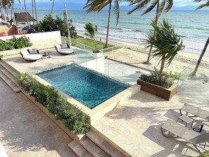 Pool - Oceanfront: 10 steps To 5 Miles of Sandy Beach (Bucerías)