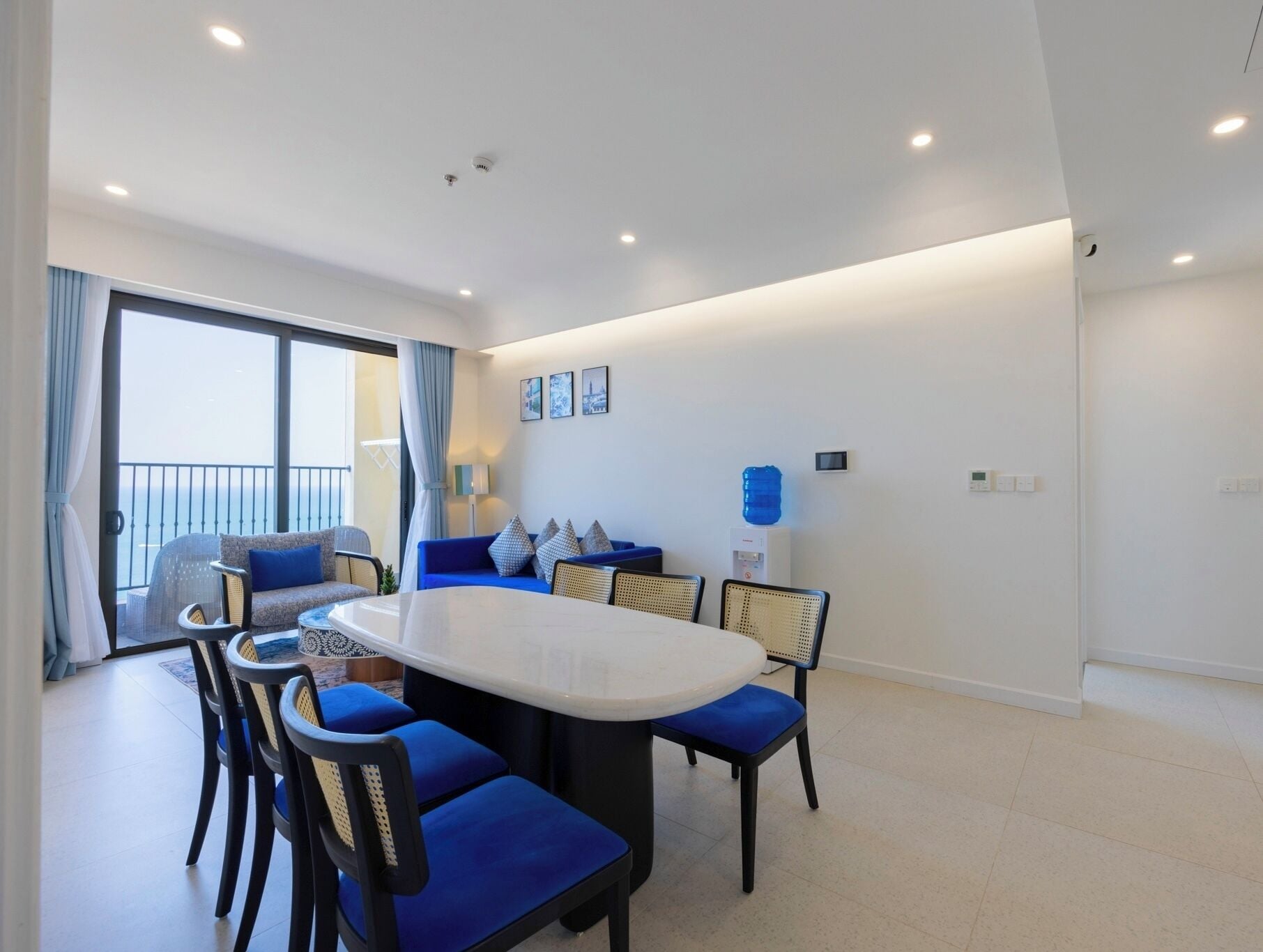 Atermis Three Bedroom Luxury - Firework and Ocean View | Living area | Flat-screen TV