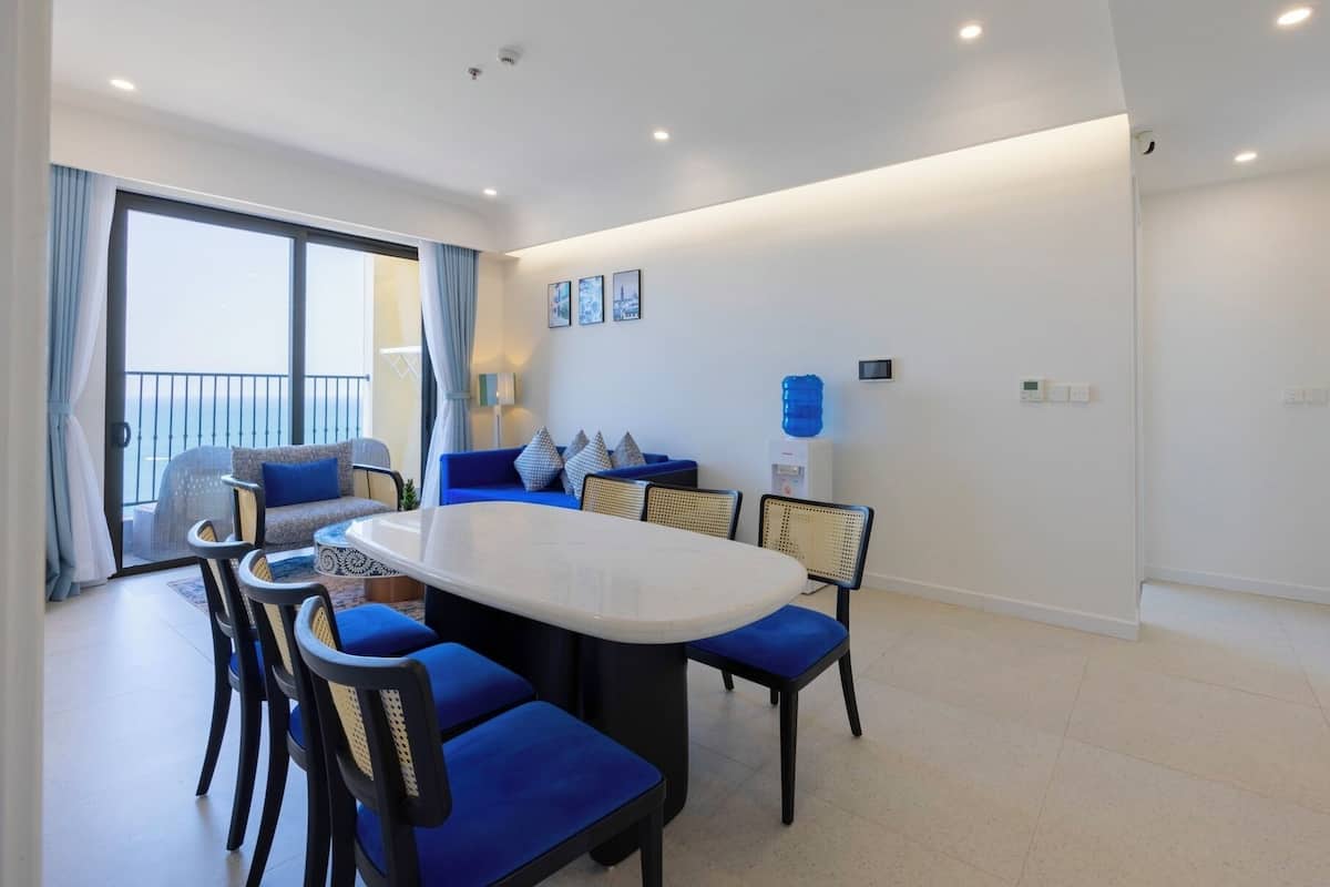 Atermis Three Bedroom Luxury - Firework and Ocean View | Living area | Flat-screen TV