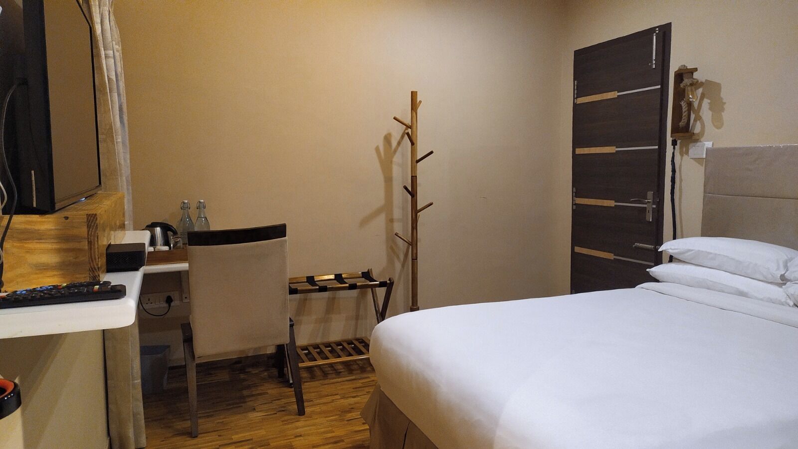 Executive dubbelrum - 1 queensize-säng | Vardagsrum