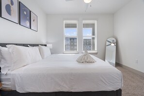 2 bedrooms, iron/ironing board, free WiFi, bed sheets