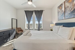 2 bedrooms, iron/ironing board, free WiFi, bed sheets