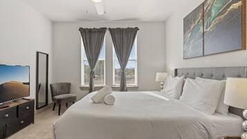 2 bedrooms, iron/ironing board, free WiFi, bed sheets