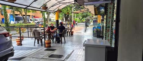 Façade de l’hébergement