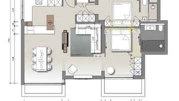 مخطط تصميم الطابق