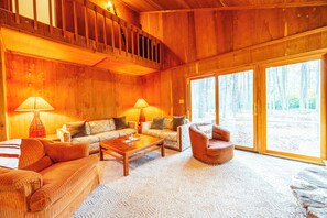 TV connectée, cheminée